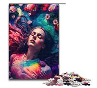 Puzzle da 1000 pezzi per adulti gioco "Rainbow Garden Dreamer" ideale come regalo per tutta la famiglia 1000 pezzi (75x50 cm).