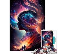 Puzzle da 1000 pezzi per adulti gioco rilassante "Mind of Colors" gioco educativo sfida regalo di Babbo Natale segreto analisi e logica (dimensioni 50x75cm)