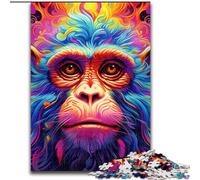 Puzzle da 1000 pezzi per adulti, gioco rompicapo Art Monkey per adolescenti, regalo perfetto per una serata di giochi in famiglia (dimensioni: 50x75cm)