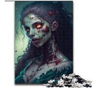Puzzle da 1000 pezzi per adulti, gioco rompicapo con la donna non morta magica, per adolescenti, regalo perfetto per una serata di giochi in famiglia (dimensioni: 26x38cm)