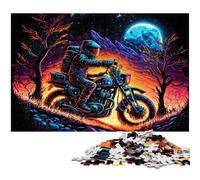 Puzzle da 1000 pezzi per adulti, gioco rompicapo in cartone a tema astronauta, gioco interattivo per famiglie, adatto dai 14 anni in su, 26X38CM/10,23x14,96 pollici.