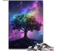 Puzzle da 1000 pezzi per adulti, gioco rompicapo sull'albero della vita della galassia per adolescenti, regalo perfetto per una serata di giochi in famiglia (dimensioni: 50x75cm)