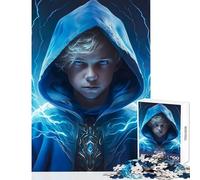 Puzzle da 1000 pezzi per adulti giovane mago ragazzo anime decorazione per la casa giocattoli ottimo regalo gioco pratico con pezzi completamente interconnessi di forma casuale dimensioni 50x75cm