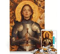 Puzzle da 1000 pezzi per adulti Giovanna d'Arco - Pulzella d'Orléans gioco impossibile analisi e logica per rafforzare l'amore tra le coppie 38x52cm