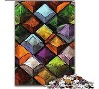 Puzzle da 1000 pezzi per adulti,Girasoli di Van Gogh,in legno,idea regalo per le feste,opera d'arte umoristica,opera d'arte dettagliata,50X75cm,ideale per compleanni,vacanze,Natale,Halloween