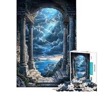 Puzzle da 1000 pezzi per adulti Gli echi di Atlantide Gioco rompicapo per adulti Analisi e logica compleanno e Natale (Dimensioni 38x52cm)