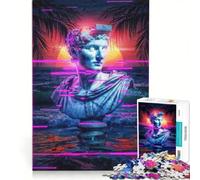 Puzzle da 1000 pezzi per adulti Glitch in Time VI, gioco per famiglie, rilassante e stimolante per la mente, collezione d'artista, belle arti 50x75cm