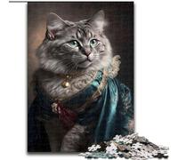 Puzzle da 1000 pezzi per adulti, gloriosi e magnifici puzzle a forma di gatto per adulti, dimensioni 50x75cm, idea regalo di compleanno, gioco rompicapo impegnativo