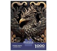 Puzzle Da 1000 Pezzi Per Adulti Glorious Phoenix Art Deco Puzzle Gioco Rompicapo Regalo Per Donne Difficile E Stimolante 38x26cm/1000pcs