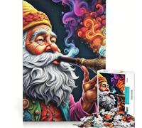 Puzzle da 1000 pezzi per adulti, gnomi caleidoscopici, gioco impossibile, analisi e logica, per rafforzare l'amore tra le coppie 38x26cm
