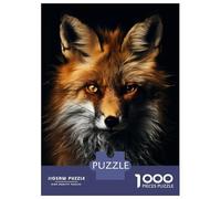 Puzzle Da 1000 Pezzi Per Adulti Gold Dark Red Fox Puzzle Per Adulti Giochi Rilassanti Sfida Difficile Regalo Di Compleanno, Regali, 38x26cm/1000pcs