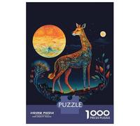 Puzzle Da 1000 Pezzi Per Adulti Golden Giraffe Puzzle Per Adulti Gioco Pratico Difficile Difficile E Sfida 52x38cm/1000pcs