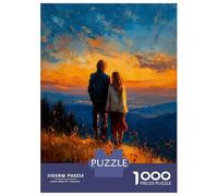 Puzzle Da 1000 Pezzi Per Adulti Golden Horizon - Together Beyond The Silence Puzzle Per Adulti Giocattoli Antistress Sfida Difficile Difficile E Sfida 52x38cm/1000pcs