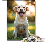 Puzzle da 1000 pezzi per adulti Golden Retriever Puzzle in legno per adulti Regalo perfetto per compleanni, Natale, Halloween, Ringraziamento, Pasqua (dimensioni 50x75cm)