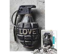 Puzzle da 1000 pezzi per adulti "Granata dell'amore" - Esercizio per la mente - Decorazione per la casa - Gioco pratico per ragazzi dai 14 anni in su (38x52cm)