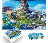 Puzzle da 1000 pezzi per adulti Grande Albero della Vita Difficile da completare ma divertente e umoristico Interazione genitore-figlio 52x38cm