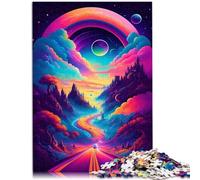 Puzzle da 1000 pezzi per adulti, grande immagine, decorazione per la casa, 50 x 75 cm, regalo per amici e familiari per adolescenti dai 14 anni in su