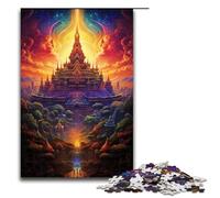 Puzzle da 1000 pezzi per adulti Grande Palazzo Reale della Thailandia gioco pratico 75x50 cm