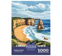 Puzzle Da 1000 Pezzi Per Adulti Great Ocean Walk Australia Landscape Art Puzzle Per Adulti Gioco Rompicapo Analisi E Logica Ottimo Regalo Per I Giocatori 38x26cm/1000pcs