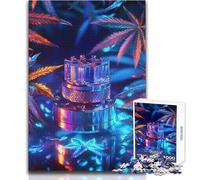 Puzzle da 1000 pezzi per adulti Grinder Universo psichedelico Rilassati durante il tempo libero Taglio netto senza soluzione di continuità Interlock Toy Dimensioni 50x75cm