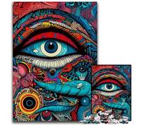 Puzzle da 1000 pezzi per adulti, gruppo di mostri, puzzle in cartone ad alta difficoltà, rompicapo per adolescenti, 26X38CM/10,23x14,96 pollici
