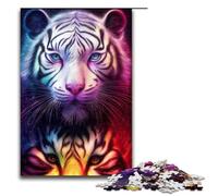 Puzzle da 1000 pezzi per adulti Guardarsi allo specchio gioco educativo giocattolo opera d'arte regalo 75x50 cm
