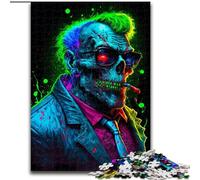 Puzzle da 1000 pezzi per adulti, guardia del corpo, gangster, zombi, in legno, decorazione colorata per la casa e gioco interattivo per famiglie, (50x75cm)