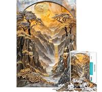 Puzzle da 1000 pezzi per adulti "Guardiani del Paradiso" gioco pratico corsa a tempo ideale come regalo per tutta la famiglia (dimensioni 38x52cm)
