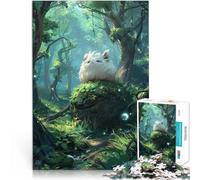 Puzzle da 1000 pezzi per adulti Guardiano della foresta soffice Vacanza a casa: uccidere il tempo perché è ideale come regalo per tutta la famiglia 52x38cm