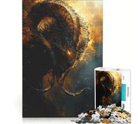 Puzzle da 1000 pezzi per adulti, Guardiano dell'Inferno, giocattolo educativo, difficile, ideale per compleanni e Natale 38x26cm