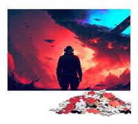 Puzzle da 1000 pezzi per adulti Guerra futuristica nello spazio Puzzle impossibile per ragazzi dai 14 anni in su (dimensioni 38x26 cm)