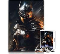 Puzzle da 1000 pezzi per adulti Guerriero dell'oscurità Goditi ore di relax tranquille e accoglienti Giocattolo artigianale resistente e dal taglio netto Dimensioni 38x26cm