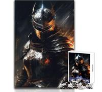 Puzzle da 1000 pezzi per adulti Guerriero dell'oscurità Goditi ore di relax tranquille e accoglienti Giocattolo artigianale resistente e dal taglio netto Dimensioni 50x75cm