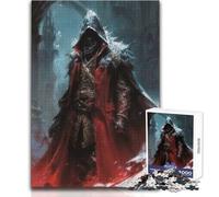 Puzzle da 1000 pezzi per adulti Guerriero oscuro degli assassini Rilassante e pacifico Divertimento al chiuso Gioco di taglio preciso dei pezzi Dimensioni giocattolo 38x52cm