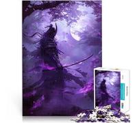 Puzzle da 1000 pezzi per adulti guerriero samurai per il giocattolo di sfida del gioco educativo Decorazioni e regali unici per la casa 52x38cm