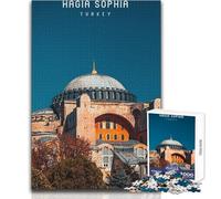 Puzzle da 1000 pezzi per adulti, Hagia Sophia, giocattolo, gioco intellettuale, decorazione perfetta, giocattoli antistress, dimensioni 38x52cm