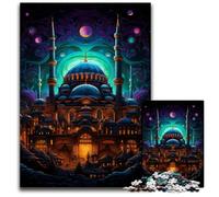 Puzzle da 1000 pezzi per adulti Hagia Sophia in Turchia puzzle di carta relax e sfida decorazione per la casa colorata amici 1000 pezzi (38x26 cm).