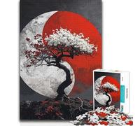 Puzzle da 1000 pezzi per adulti Harmony in Sakura Bloom, gioco stimolante, giocattoli divertenti e umoristici, decorazione da parete, 50x75cm (1000 pezzi)