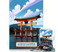 Puzzle da 1000 pezzi per adulti Hiroshima,perfetto per decorazioni,esercizi mentali e giochi di pace,ideale per il tempo libero e le festività (38x52cm)