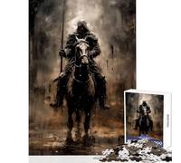 Puzzle da 1000 pezzi per adulti Holy Knight Rider Giocattoli antistress Idee regalo per gioco educativo Decompressione intellettuale Dimensioni 38x52cm