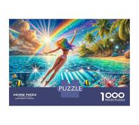 Puzzle Da 1000 Pezzi Per Adulti Hot Girl Summer Puzzle Gioco Rompicapo Regalo Per Donne Difficile E Stimolante 70x50cm/1000pcs
