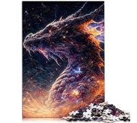 Puzzle da 1000 pezzi per adulti. I divertenti giochi di famiglia "Rainbow Dragon" sono adatti a tutta la famiglia e per adolescenti dai 14 anni in su, 26 x 38 cm