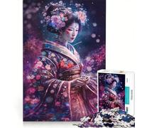 Puzzle da 1000 pezzi per adulti: I misteri dell'arte delle geishe gioco educativo difficile e stimolante gioco unico e avvincente 50x75cm