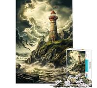 Puzzle da 1000 pezzi per adulti "I segreti del vecchio faro" - Gioco educativo e rilassante - Sfida impegnativa - Ottimo regalo (Dimensioni 38x26cm)