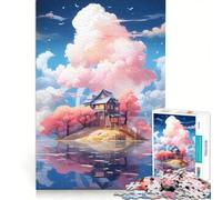 Puzzle da 1000 pezzi per adulti I sogni diventano realtà, decorazione murale, divertimento a casa, compleanno e Natale 50x75cm