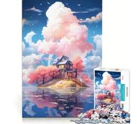 Puzzle da 1000 pezzi per adulti I sogni diventano realtà, gioco pratico, assemblaggio di modelli, compleanni e occasioni speciali 38x52cm