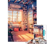 Puzzle da 1000 pezzi per adulti ideale per il pomeriggio in camera da letto un gioco educativo e stimolante un regalo perfetto per attività in famiglia (dimensioni 75x50cm)