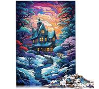 Puzzle da 1000 pezzi per adulti Igloo 50 x 75 cm. Aiuta il cervello ad allenare i giocattoli avvincenti e a promuovere la pazienza degli adolescenti dai 14 anni in su.