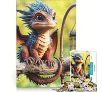 Puzzle da 1000 pezzi per adulti "Il Bosco Incantato" gioco rompicapo regalo di compleanno adatto come decorazione da scrivania 38x26cm