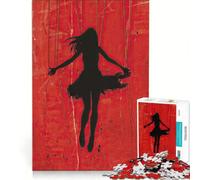 Puzzle da 1000 pezzi per adulti "Il Burattinaio" decorazione da parete interazione genitore-figlio ideale come regalo 38x52cm